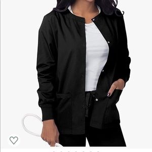 Black Scrub Jacket